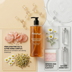 Gel <span class=keywords><strong>Doccia</strong></span> e Bagno Detergente, Detergente Idratante Quotidiano per il Corpo e Gel da Barba per Uomini e Donne - Product Image 1