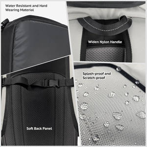 Échantillon gratuit Sac à chaussures de ski imperméable 60L Sac à chaussures de ski imperméable pour voyage en avion Sac à dos pour casque Sac à ski personnalisé - Product Image 4