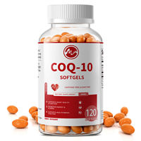Capsules de Coenzyme Q10 Cq10, 120 unités, complément alimentaire pour le cœur et l'énergie, extrait naturel, unisexe, vente en gros