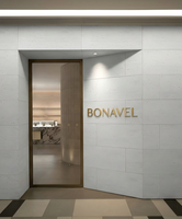Revêtement mural en travertin blanc style Wabi-sabi, effet four, ultra-fin, placage de pierre souple pour murs intérieurs et extérieurs
