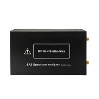 Dikkod SA6 6GHz Portable Spectrum Analyzer Signal Generator 35-6200MHz Handheld RF Signal Tester 3.2" Touchscreen (135x80x25mm)