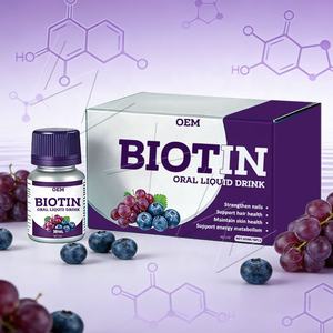 Bouteille de luxe de biotine liquide orale, <span class=keywords><strong>complément</strong></span> de biotine haute puissance pour adultes - Product Image 5