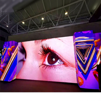 Panneau de plafond Led immersif, toile de fond de scène de location, mur vidéo LED IP65 SDK P5, Module d'intérieur d'affichage de panneau Led