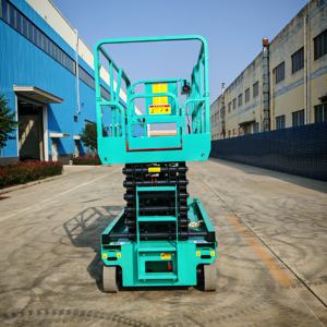 Plataforma de Trabajo Aérea Eléctrica Autopropulsada con Certificación CE/ISO, Elevador de Tijera Hidráulico de 4m, 6m, 8m, 10m, 12m, <span class=keywords><strong>14m</strong></span> - Product Image 5