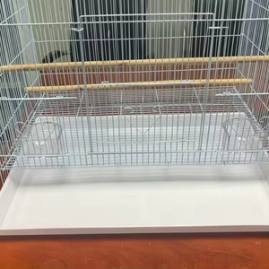 Bán Hot dây thép không gỉ lưới đơn giản Vẹt Bird breeder lồng với khay nhựa và hộp bao bì - Product Image 6