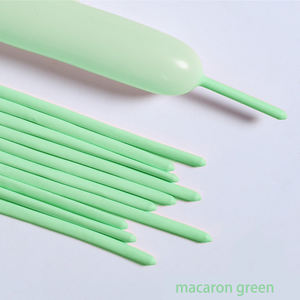 Macaron ลูกโป่งยางแบบยาวหลากสี,ลูกโป่งสำหรับตกแต่งบ้านงานเลี้ยงวันเกิดงานแต่งงานงานปาร์ตี้ยาวปี260q - Product Image 5