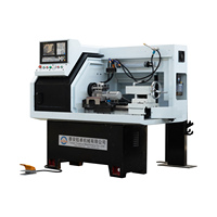 CK0640 Mini CNC Draaibank 6-Inch Precisie Tafelmodel CNC Metaaldraaibank voor Hobbybewerking van Kleine Onderdelen