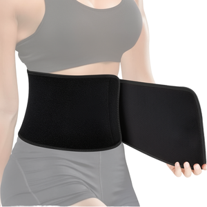 Ceinture de sudation ajustable en néoprène CZFIT pour femmes et hommes avec barre de soutien lombaire amovible pour les entraînements - Product Image 1