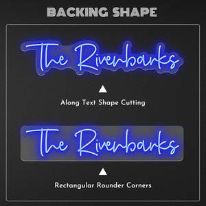 Letrero de Neón LED Personalizado Grande, Resistente al Agua IPX3, con Atenuación Continua, Multicolor, Decoración de Pared para Hogar, Edificios, Bodas y Fiestas - Product Image 6