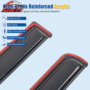 Deflectores de Lluvia Laterales para Ventanas de Jeep Grand Cherokee 99-04 - Product Image 4