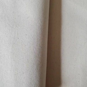 Tela de algodón 100% orgánico natural, color blanco, alta calidad - Product Image 4
