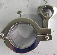 Collier de serrage sanitaire hygiénique en acier inoxydable SS304 de 1 pouce