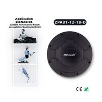 Module d'actionneur rotatif ZBDynamiX 105 mm avec réducteur de boîte de vitesses, 150 tr/min, avec moteur BLDC 48 V pour robot IA ou bras de robots collaboratifs