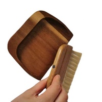 Ensemble de petits balais et pelles à poussière utilisés dans la chambre à coucher ou le bureau-Mini pelle à ordures