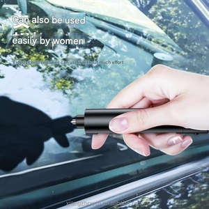 Bris de verre d'évasion d'outil d'urgence d'intérieur de véhicule automatique pour le marteau de sécurité de fenêtres de bus et de <span class=keywords><strong>voiture</strong></span> pour l'évasion - Product Image 6