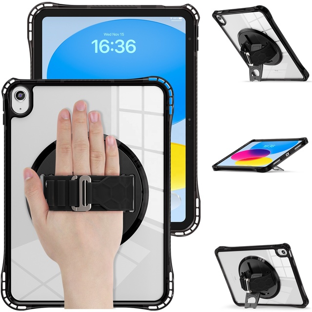 Silicon Acrylic Transparent Eco-friendly Shockproof Rugged Cover Case for iPad 10th 10.9 2022/11th 2025/(A16)