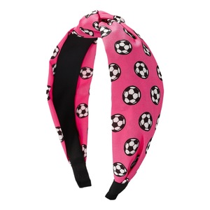 Fascia per Capelli da Calcio per Donne, Fascia Annodata Sportiva, Antiscivolo, Larga, Accessorio <span class=keywords><strong>Moda</strong></span> per Capelli - Product Image 5