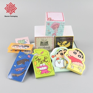 Baoren Packaging Factory OEM/ODM Custom <b>Sticky</b> <b>Notes</b> with Logo Full Color CMYK Print Personalized Memo Pads Eco Friendly Paper - Product Image 3