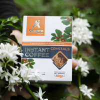 Café instantané personnalisé OEM/ODM Robusta 1 en 1-30g (3g x 10 sachets) Café instantané de qualité supérieure 100% FINE ROBUSTA lyophilisé