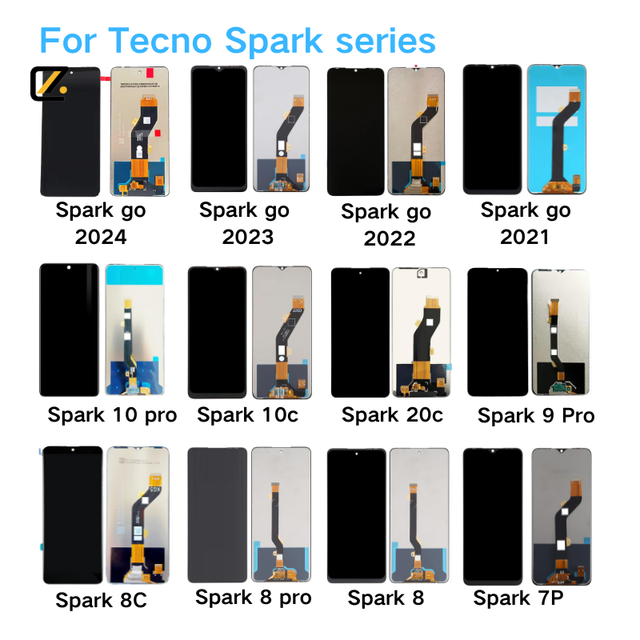 For Tecno POP 9 Pantalla LCD Display for TECNO POP 9 Touch Screen Mobile Phone LCD Screen for TECNO POP 9