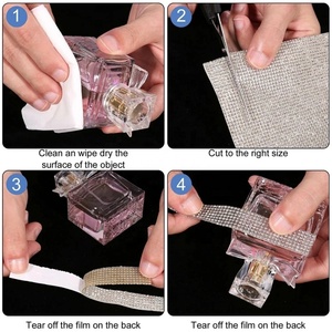 Over 20 Colors 24*40cm Crystal Rhinestones Trimming Hot Fix Rhinestone Mesh <b>Sheet</b> for Hot Fix Custom Self Adhesive <b>Sheet</b> - Product Image 6