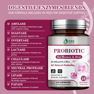 Cápsulas Probióticas de Alta Calidad con Actividad Probiótica Total que Favorecen una Digestión Acelerada y Apoyan el Sistema Digestivo - Product Image 3