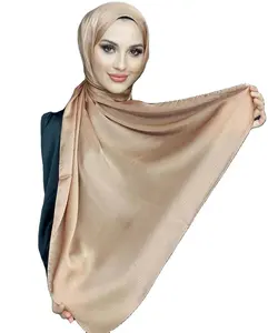 동기 힘 도매 부드러운 부드러운 스카프 경량 베일 이슬람 여성 프리미엄 쉬폰 hijab 이슬람