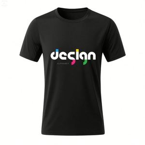 Quick Dry Polyester T <b>Shirt</b> Custom Logo Design Personalized Print Moisture Wicking Comfortable Casual Sports Uniforms - Product Image 2
