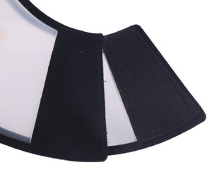 Kingtale Adjustable Anti Bite Pet Recovery Cone Collar Elizabethan Collar for Pet Dogs Cats - Product Image 6