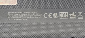 Base inférieure pour ordinateur portable HP Pro x360 Fortis G9 G10 N14739-001 - Product Image 4