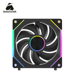 Ventilateur AntarcChill noir sans outil, à raccordement en série, pour centre de ventilateur, CD, Halo, rétroviseur latéral, à haut débit d'air, faible bruit, avec roulement hydraulique - Product Image 5
