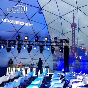 Event Tent Temporary Outdoor 30m Geodesic Domes Igloo Tents For Event Advertising