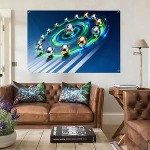 Bandera Decorativa Multifuncional <span class=keywords><strong>de</strong></span> Alta Calidad y Durabilidad, Diseño <span class=keywords><strong>de</strong></span> Ruta <span class=keywords><strong>de</strong></span> Movimiento Impreso, Éxito <span class=keywords><strong>de</strong></span> Ventas Global - Product Image 3