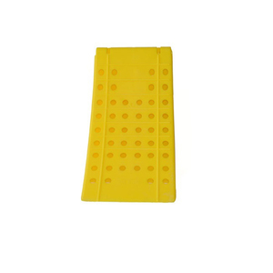 ตัวกันล้อรถแบบพกพา สีเหลือง ป้องกันรังสียูวี ทำจากพลาสติก - Product Image 2