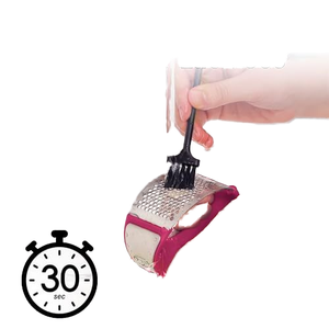 Mutulao Set 2 aksesoris dapur, alat aksesori dapur Set jahe bawang putih Rocker Manual memegang bawang putih tekan Stainless steel alat sayuran - Product Image 5