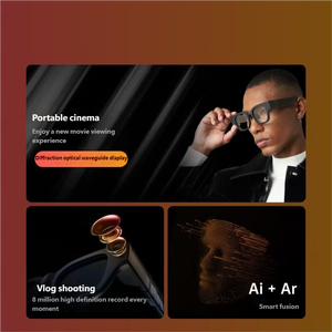 แว่นตา AR อัจฉริยะขายดีสำหรับการแปลในสำนักงานการฟังเพลงการฉายหน้าจอและการรับชมภาพยนตร์ - Product Image 3