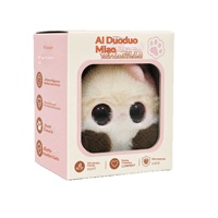 Vente en gros transfrontalière : Jouet IA tendance, objet de collection IA, DouBao, animal électronique en peluche de polyester, chat parlant DuoDuo, cadeau