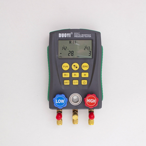 เกจวัดความดันดิจิตอล DY517 สำหรับระบบ HVAC ตรวจสอบการรั่วไหลของสุญญากาศและอุณหภูมิ - Product Image 2