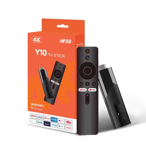 Nouvelle boîte TV <span class=keywords><strong>Android</strong></span> M98-Y10 Pro 2025, Amlogic S905W2 Quad Core, lecteur multimédia 4K avec 4 Go/16 Go-64 Go de ROM, WiFi 2,4 GHz - Product Image 1