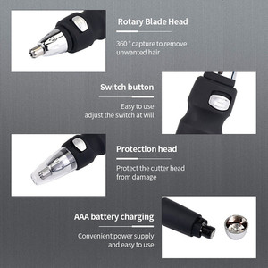 <span class=keywords><strong>Peli</strong></span> del <span class=keywords><strong>naso</strong></span> elettrici ricaricabili, rasoio portatile per la depilazione del <span class=keywords><strong>naso</strong></span> del Trimmer pulito/ - Product Image 4