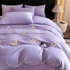 Nouvelle parure de <span class=keywords><strong>couette</strong></span> bébé quatre pièces en polaire de lait douce et délicate brodée en polyester pour l'<span class=keywords><strong>hiver</strong></span> - Product Image 5