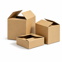 Boîtes en carton ondulé à fentes, cartons d'expédition recyclables, logo personnalisé OEM, emballage, livraison, vente en gros, stockage