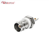 Connecteur moulé BNC 50KY 50 Ohm à baïonnette RF coaxial avec décompression pour assemblage de câbles