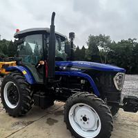 Tracteur agricole multifonction LOVOL M1204 120 CV à 4 roues motrices, machinerie agricole complète avec accessoires