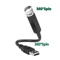 Nuit Plafond Étoilé Led Voiture Toit Top Mini Laser USB Décoration Étoile Lumière Projecteur En Gros