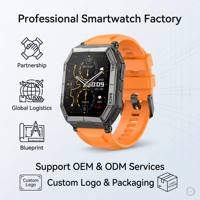 Montre connectée robuste personnalisée GPS Écran Ultra HD 1,95 pouce Étanche 3ATM Batterie 1000 mAh Montre connectée pour hommes