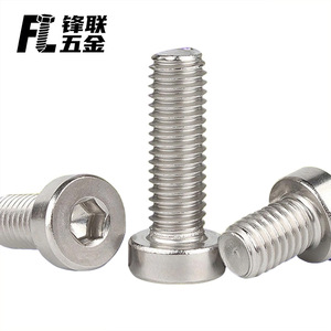 Tornillos de Cabeza Hexagonal Delgada de Acero Inoxidable 304 Fenglian DIN7984, Cabeza Cilíndrica, Grado A2-70, para Equipos de Alta Presión - Product Image 3