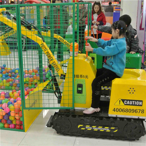 Công viên giải trí phổ biến đi xe đồng tiền hoạt động mini máy xúc trẻ em Digger trẻ em máy xúc để bán - Product Image 4