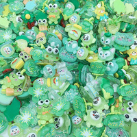 Accessoires en résine de style dessin animé, mélangés aléatoirement, pour matériaux de bijoux DIY et jouets artisanaux pour enfants