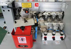 LB358 Fully Automatic Woodworking Edge Bander PVC MDF Wood Edge Banding Machine For Sale